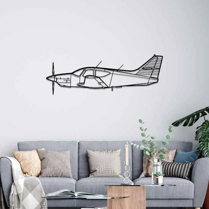 Décoration murale en métal - Commander 112TC aircraftvibes