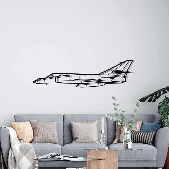 Décoration murale en métal - Super-Étendard Modernisé aircraftvibes
