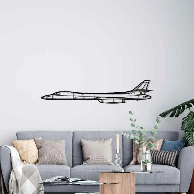 Décoration murale en métal - B-1 Lancer aircraftvibes