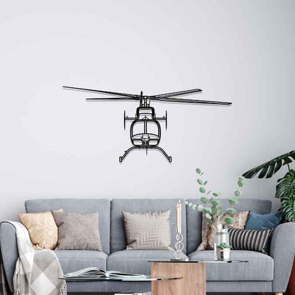 Décoration murale en métal - 407 Front