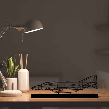 Décoration murale en métal - F-4B Phantom