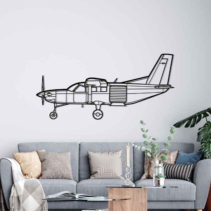 Décoration murale en métal - Kodiak 100 aircraftvibes