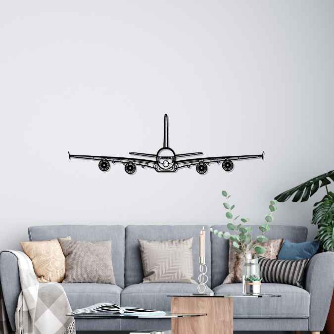 Décoration murale en métal - A380 Front