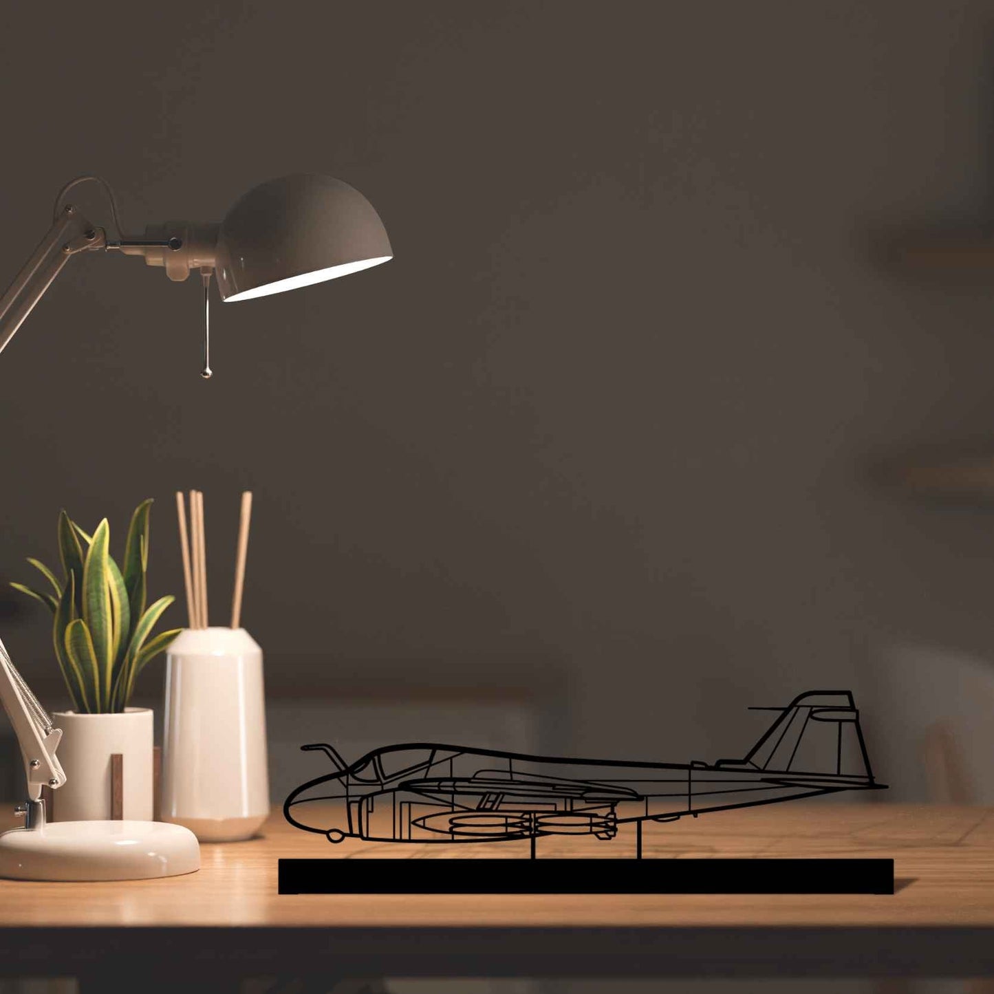 Décoration murale en métal - A-6 Intruder