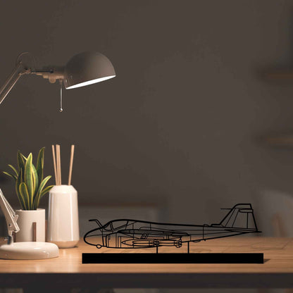 Décoration murale en métal - A-6 Intruder