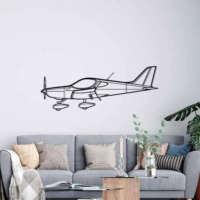 Décoration murale en métal - B23 Silhouette aircraftvibes