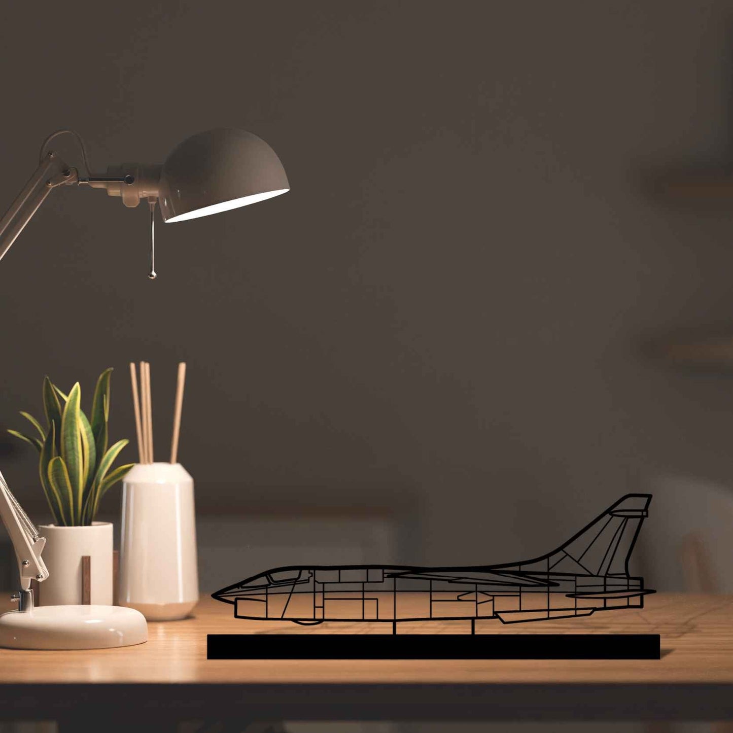 Décoration murale en métal - RF-8G Silhouette