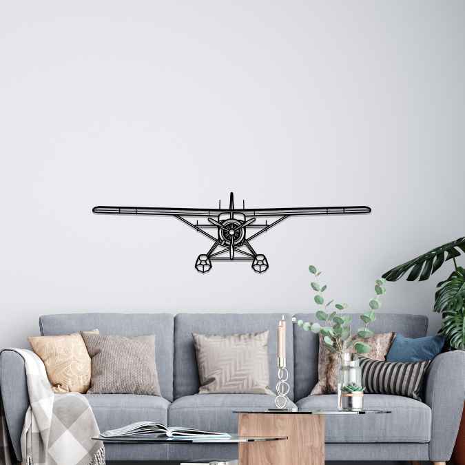 Décoration murale en métal - DHC-2 Beaver