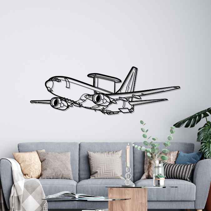 Décoration murale en métal - E-7 Wedgetail aircraftvibes
