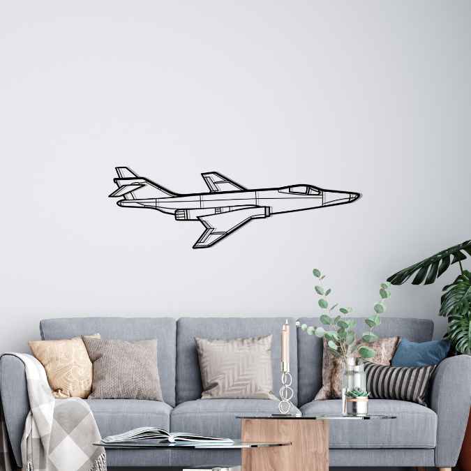 Décoration murale en métal - RF-101C Voodoo aircraftvibes
