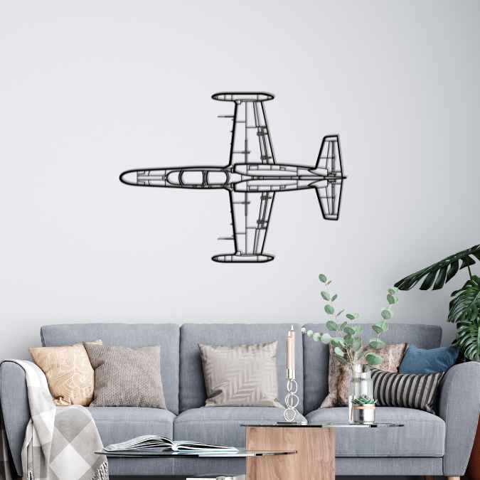 Décoration murale en métal - L-159 ALCA aircraftvibes