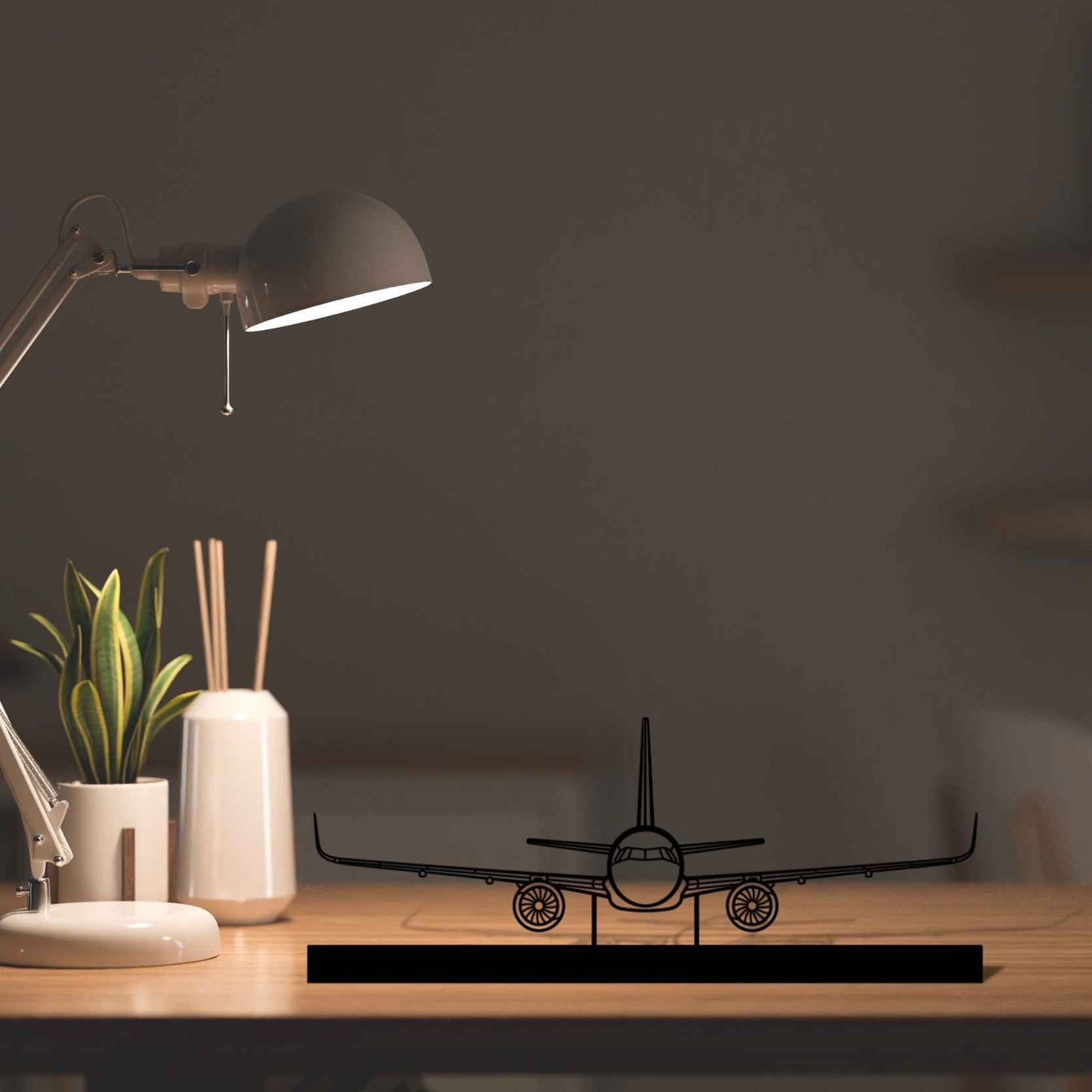 Décoration murale en métal - A321 Silhouette