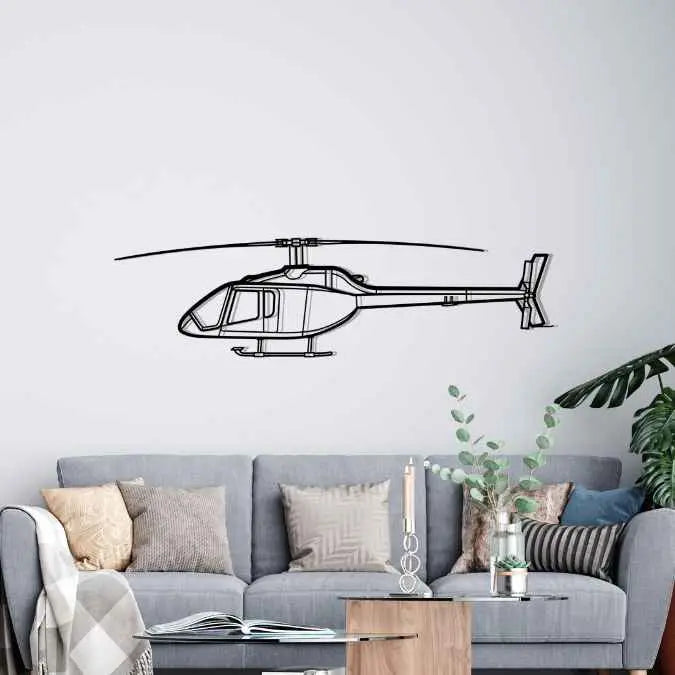 Décoration murale en métal - 505 Jet aircraftvibes