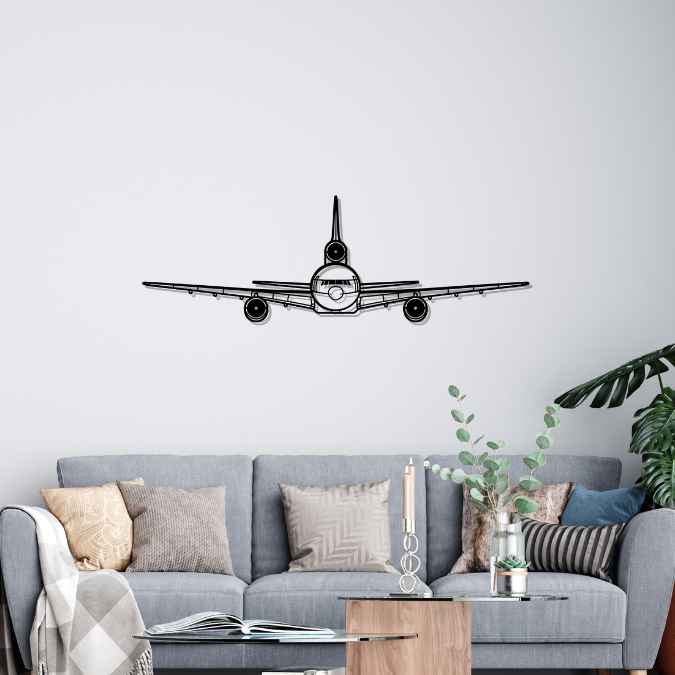 Décoration murale en métal - L-1011 TriStar aircraftvibes