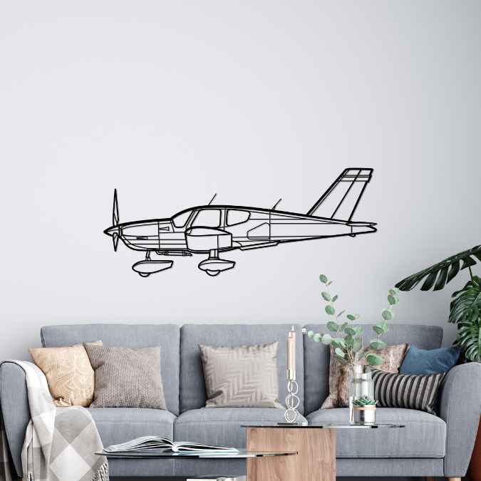 Décoration murale en métal - TB10 Tobago aircraftvibes
