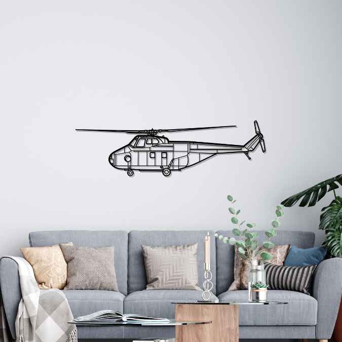 Décoration murale en métal - Whirlwind HAR10 aircraftvibes