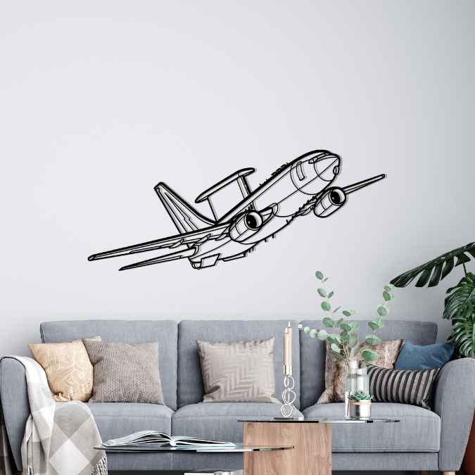 Décoration murale en métal - E-7A Wedgetail aircraftvibes