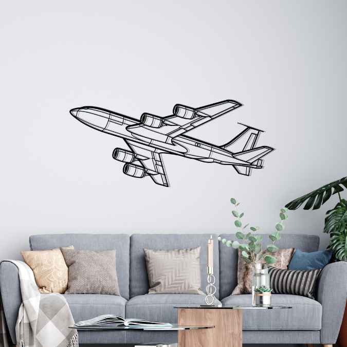 Décoration murale en métal - KC-135R Stratotanker aircraftvibes