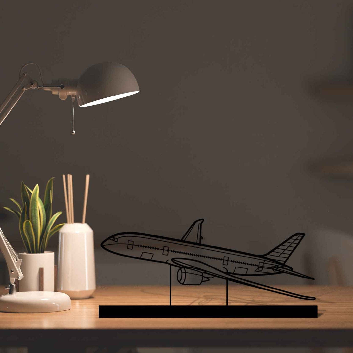 Décoration murale en métal - 787 Silhouette