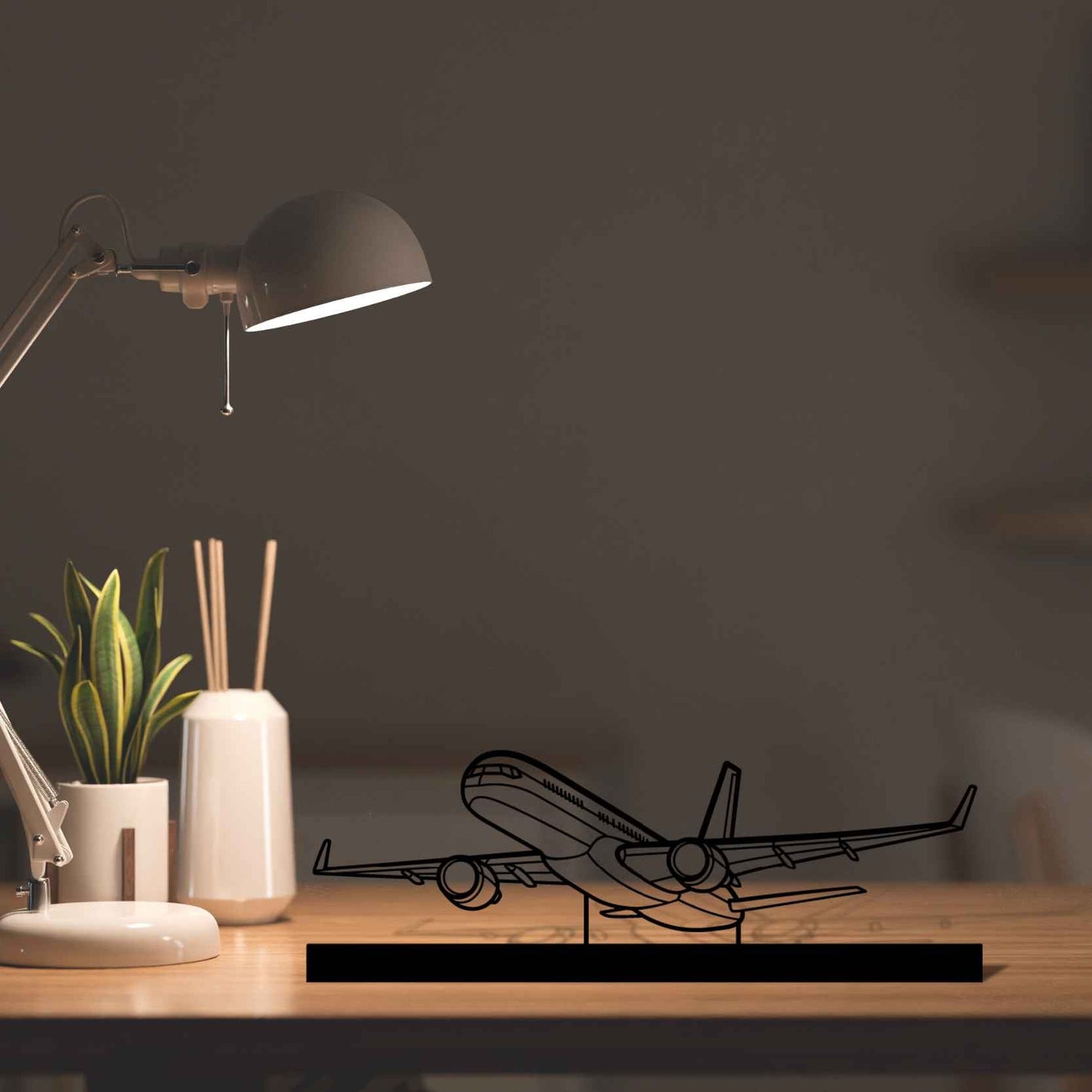 Décoration murale en métal - 757-200 Silhouette