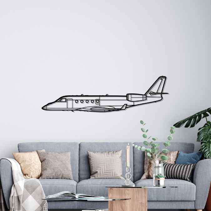 Décoration murale en métal - G150 Silhouette aircraftvibes