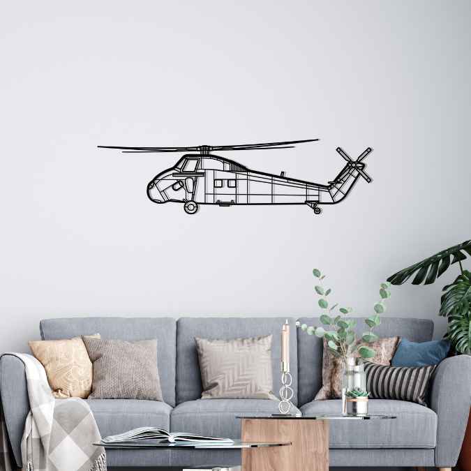 Décoration murale en métal - Wessex HAR2 aircraftvibes