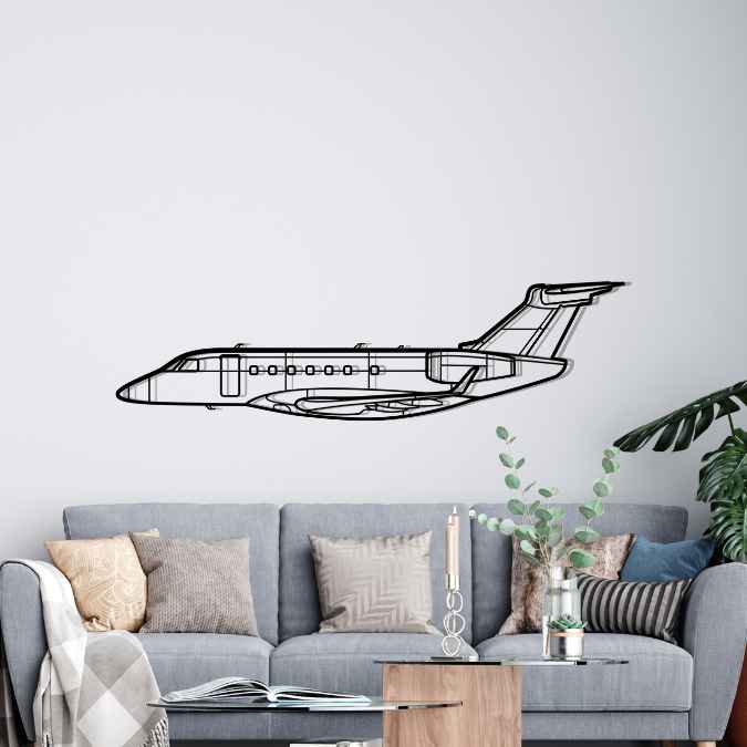 Décoration murale en métal - Legacy 500 aircraftvibes