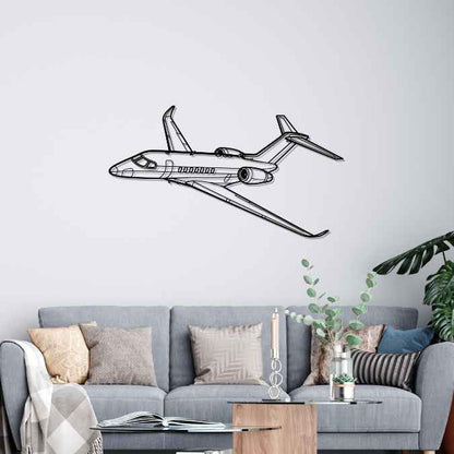 Décoration murale en métal - Citation Longitude