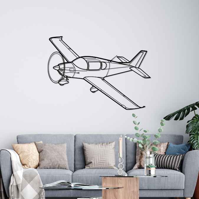 Décoration murale en métal - TSi low aircraftvibes