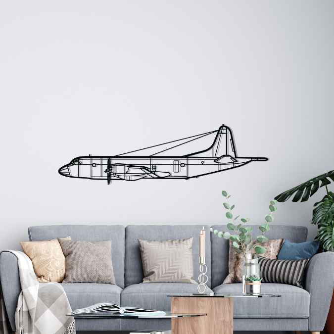 Décoration murale en métal - P-3C Orion aircraftvibes