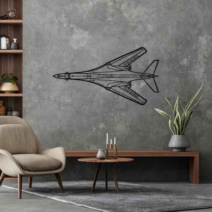 Décoration murale en métal - B-1B Lancer aircraftvibes