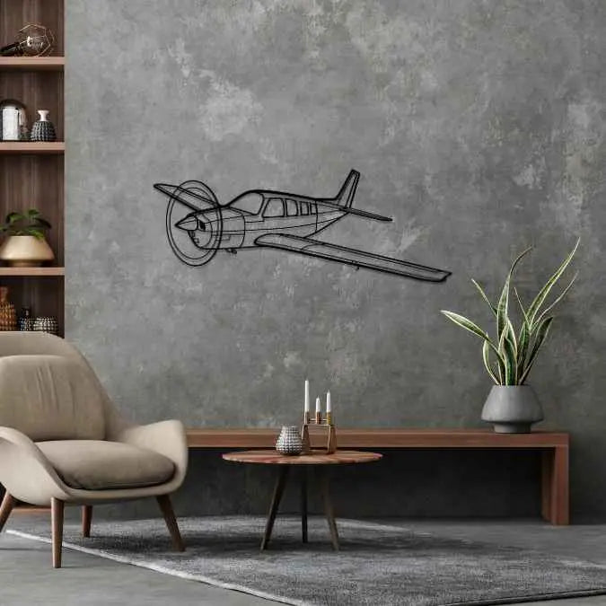 Décoration murale en métal - Bonanza A36 aircraftvibes