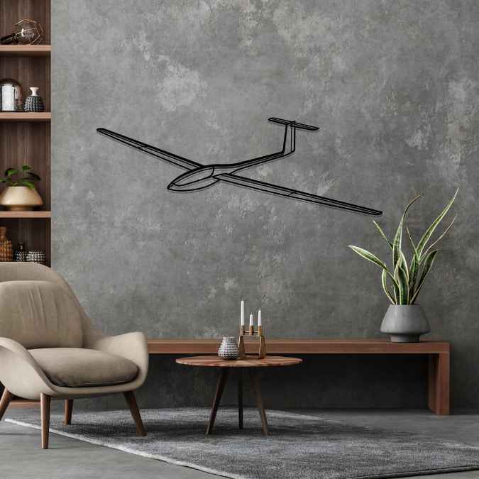 Décoration murale en métal - SZD-56 Angle aircraftvibes