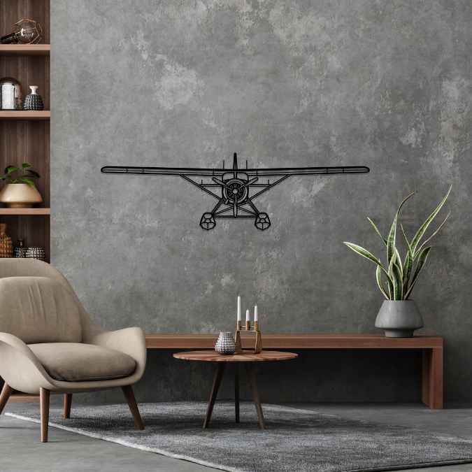 Décoration murale en métal - DHC-2 Beaver