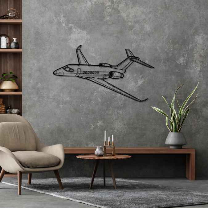 Décoration murale en métal - Citation Longitude