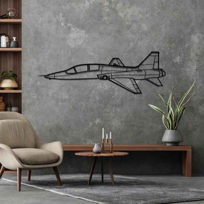 Décoration murale en métal - T-38A Talon aircraftvibes