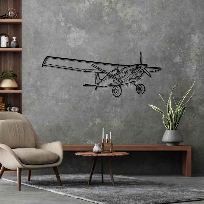 Décoration murale en métal - 180 1956