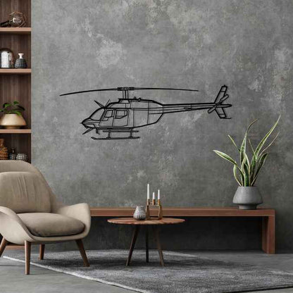 Décoration murale en métal - 206 Silhouette