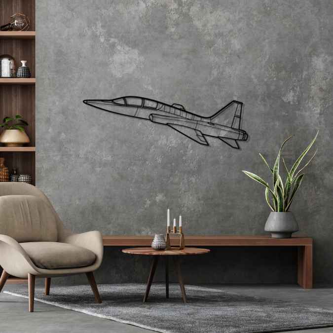 Décoration murale en métal - T-38A Talon aircraftvibes