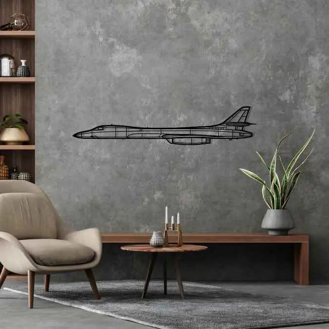 Décoration murale en métal - B-1 Lancer aircraftvibes