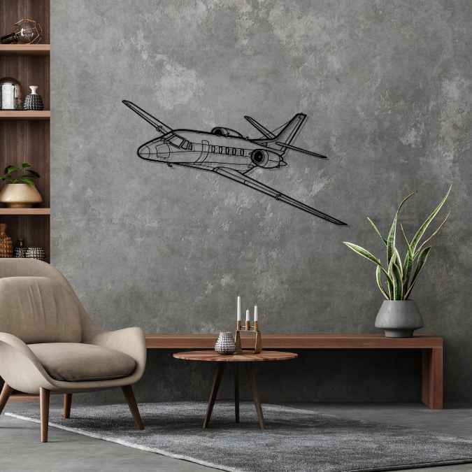 Décoration murale en métal - Citation 560XL aircraftvibes
