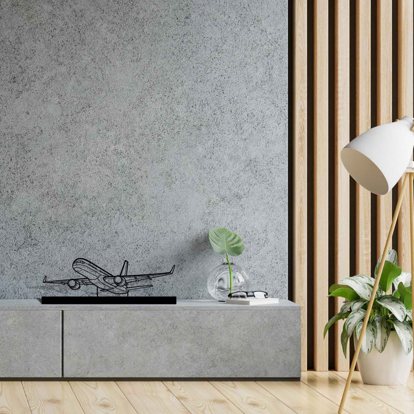 Décoration murale en métal - 757-200 Silhouette