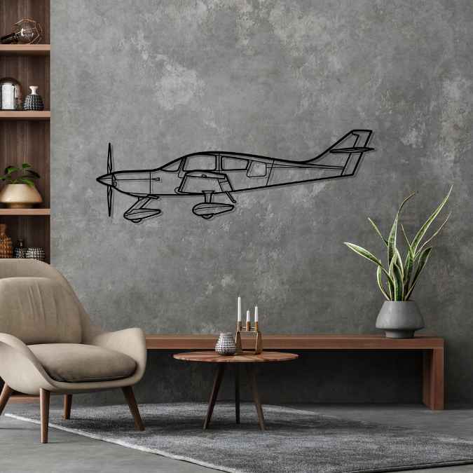 Décoration murale en métal - Express CT aircraftvibes