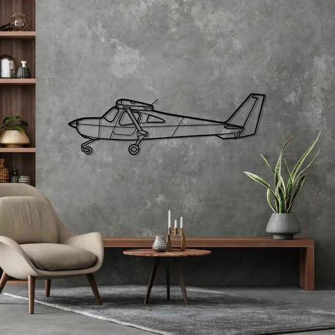 Décoration murale en métal - 162 SkyCatcher aircraftvibes