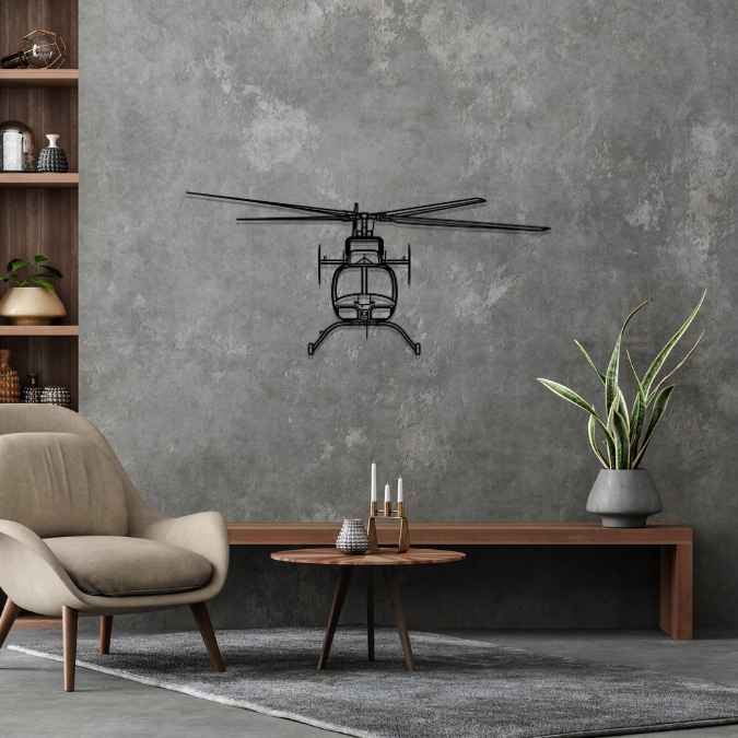 Décoration murale en métal - 407 Front