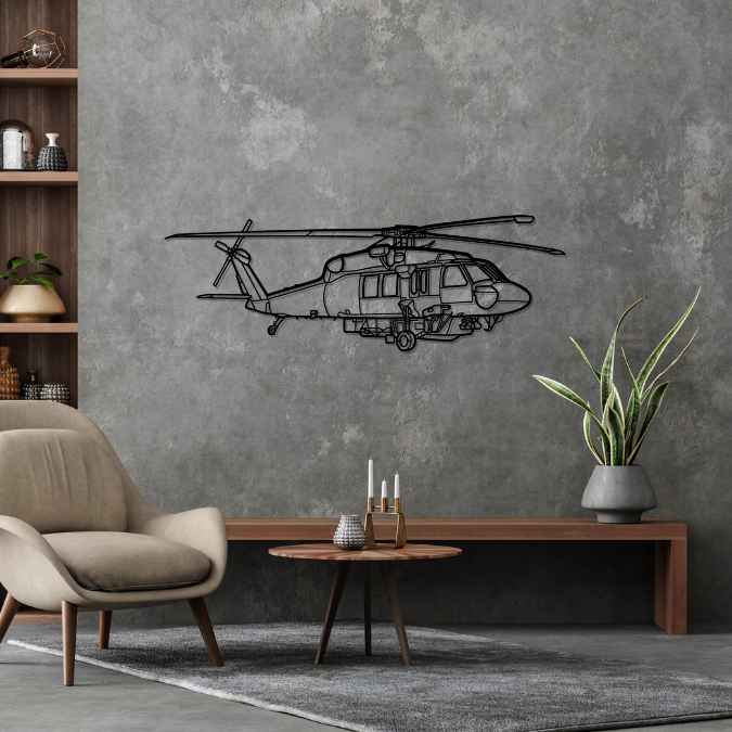 Décoration murale en métal - S70i aircraftvibes