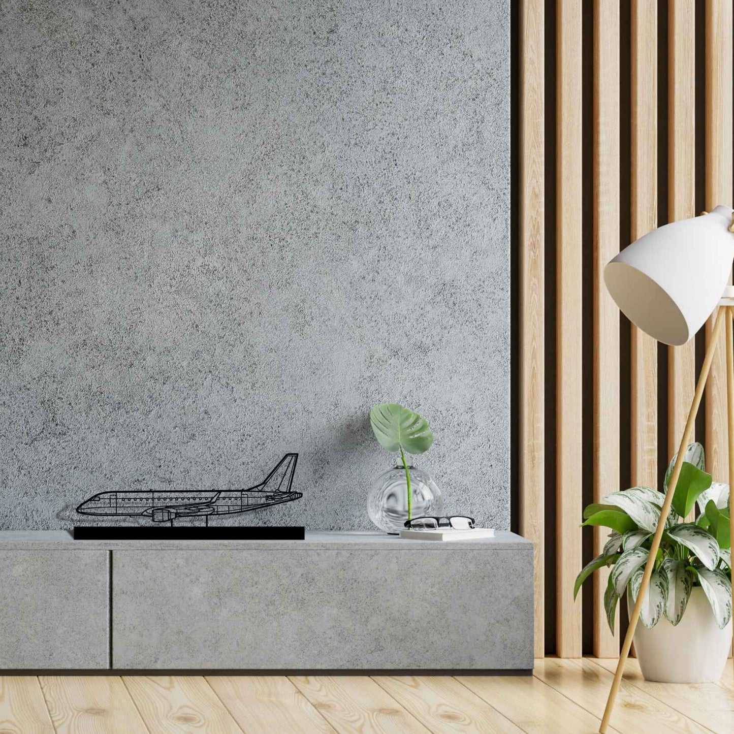 Décoration murale en métal - EMJ-175 Silhouette