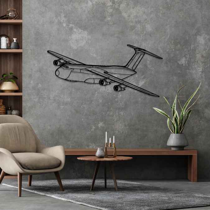 Décoration murale en métal - C-5 Galaxy aircraftvibes