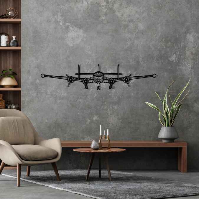 Décoration murale en métal - Super Constellation aircraftvibes