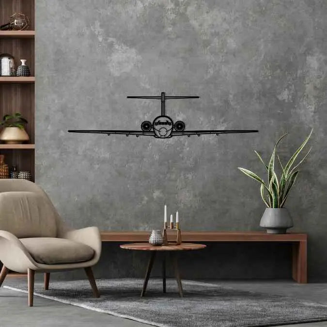 Décoration murale en métal - 717-200 Front aircraftvibes